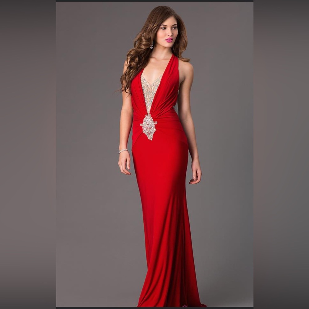 Red formal/prom dress